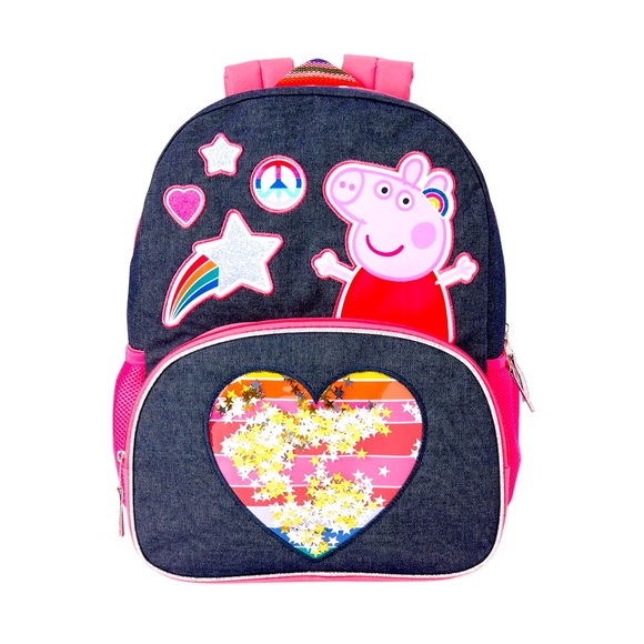 Peppa Pig Rainbow Backpack - Picture 1 of 4